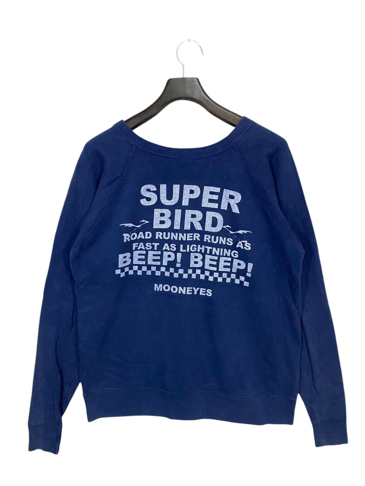 Cartoon Network × Disney × Vintage Vintage looney tunes road runner x mooneyes sweatshirt Size US L / EU 52-54 / 3 - 5 Thumbnail