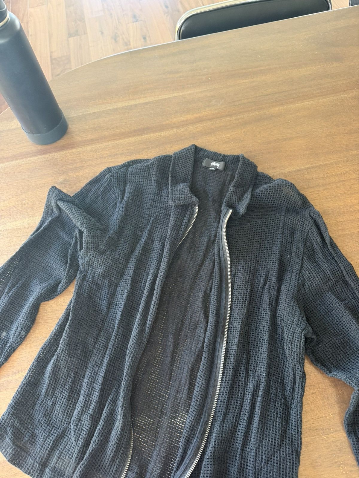 Stussy Stussy mesh cotton zip Size US M / EU 48-50 / 2 - 3 Thumbnail