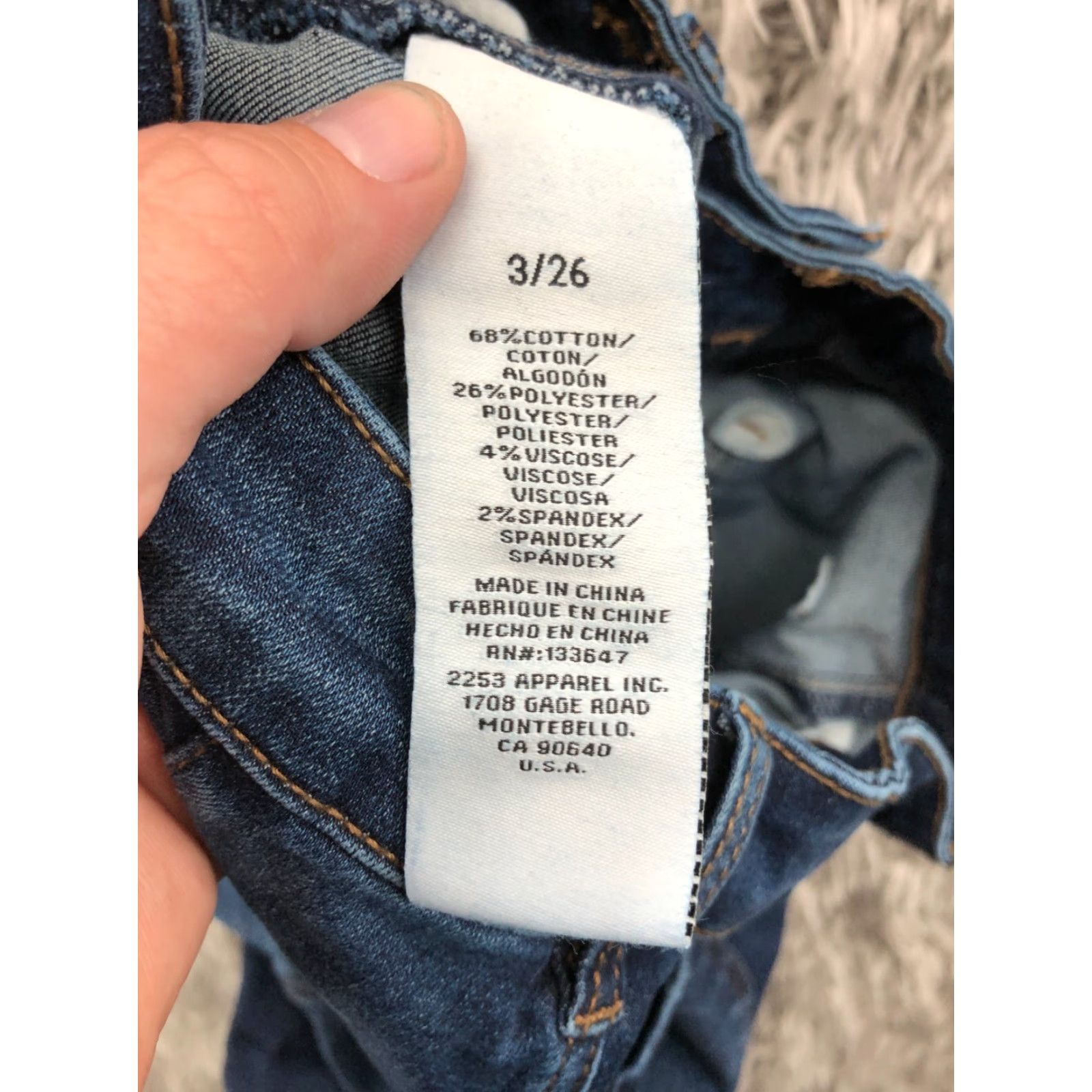 Vintage Celebrity Pink High Rise Boyfriend Shorts Juniors Size 3 Denim Blue 5-Pocket Logo Casual Womens Size 26" / US 2 / IT 38 - 7 Thumbnail