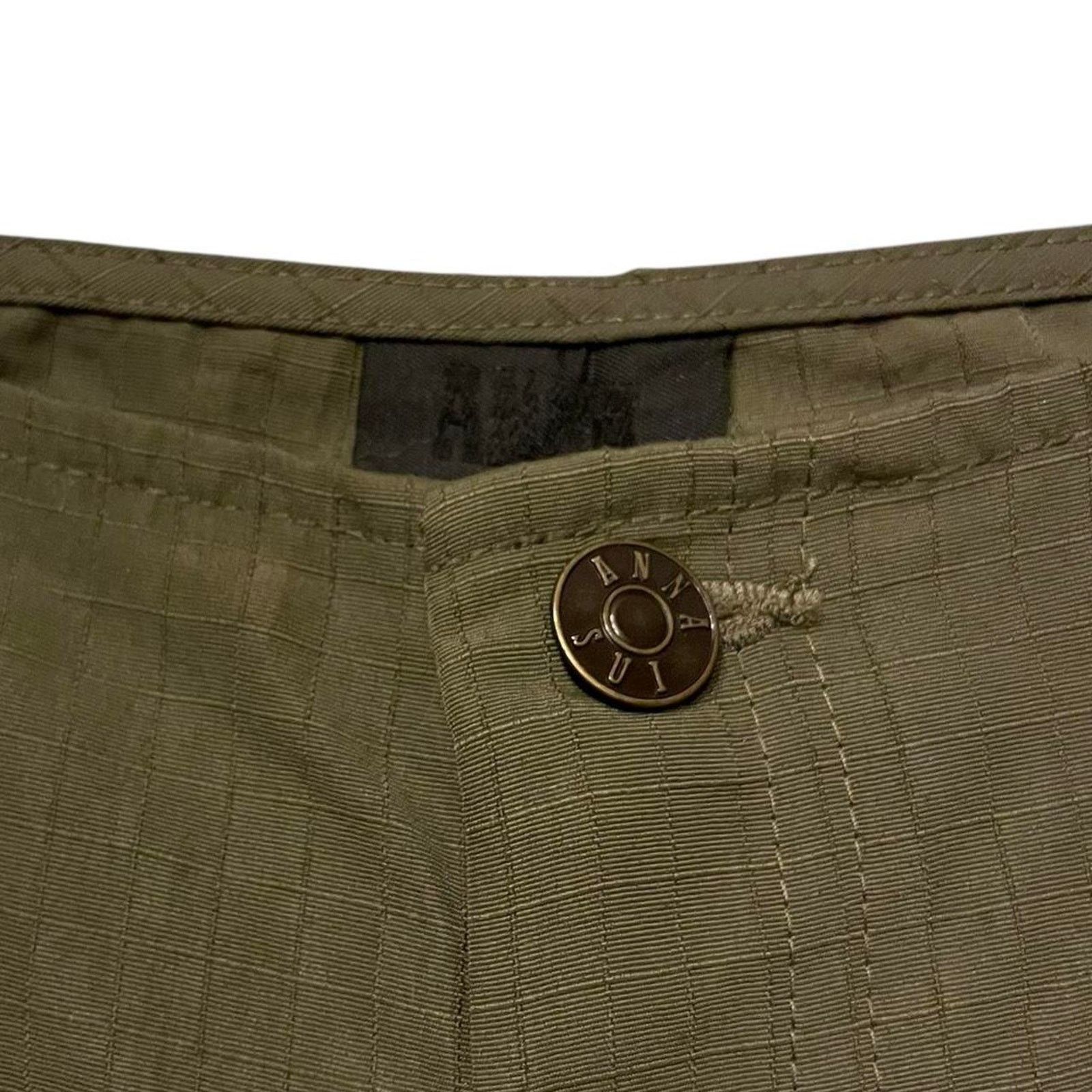 Anna Sui VTG Anna Sui utility straight leg pants with zipper detail Size 26" / US 2 / IT 38 - 7 Thumbnail