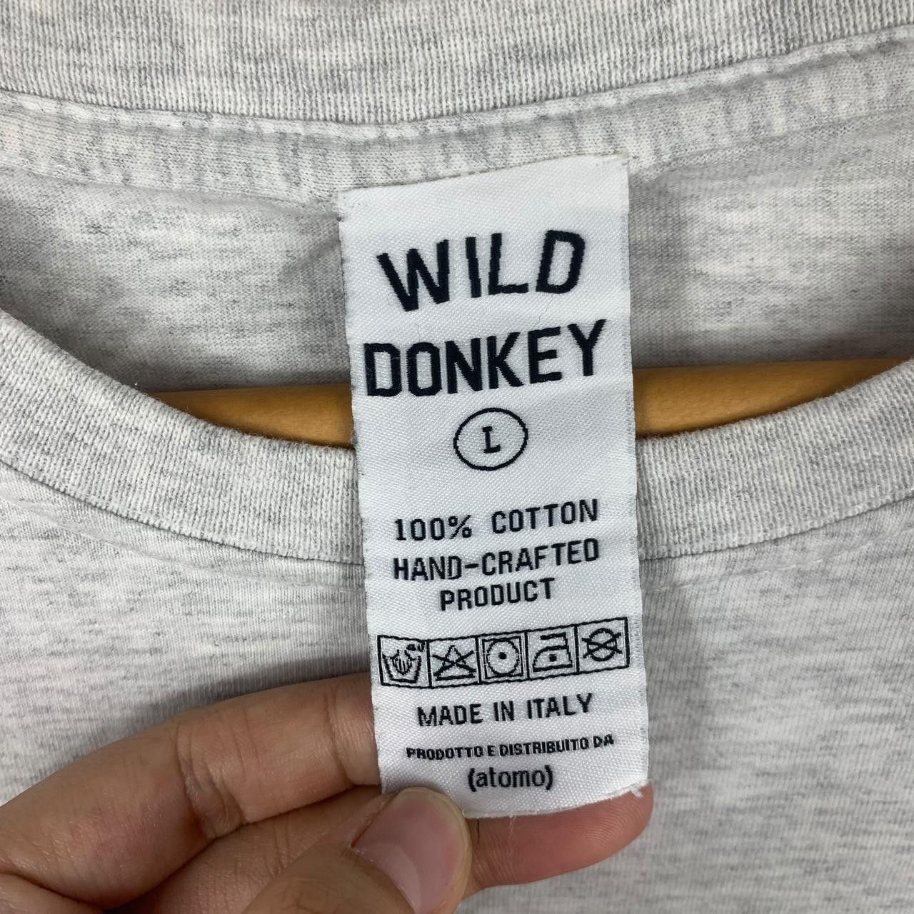 Other WILD DONKEY MADE IN ITALY Marina Del Rey Tee Shirt Size L / US 10 / IT 46 - 3 Thumbnail