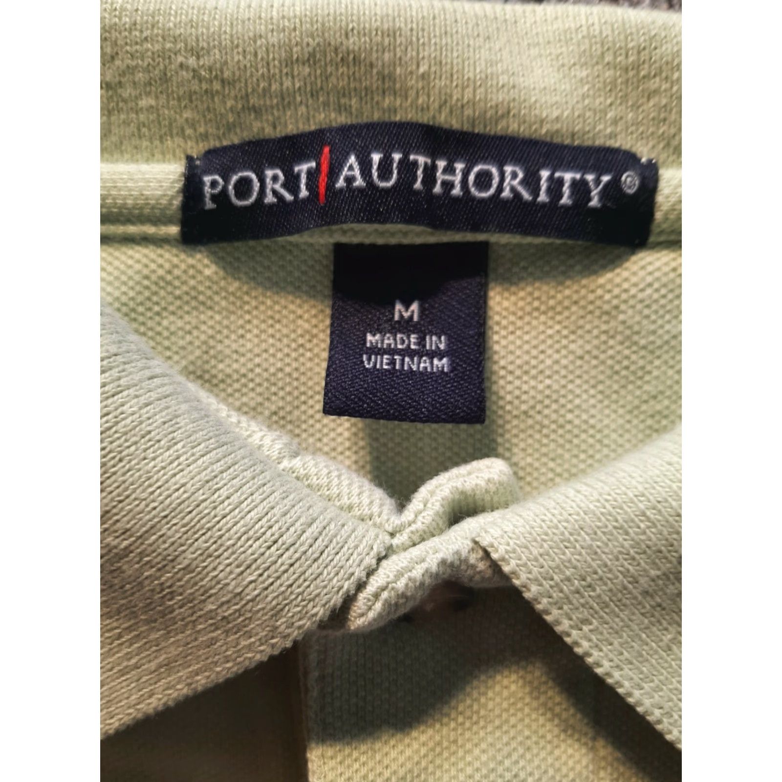 Port Authority Port Authority Men’s Light Green Short Sleeve Polo Shirt Size M Medium Size US M / EU 48-50 / 2 - 2 Thumbnail