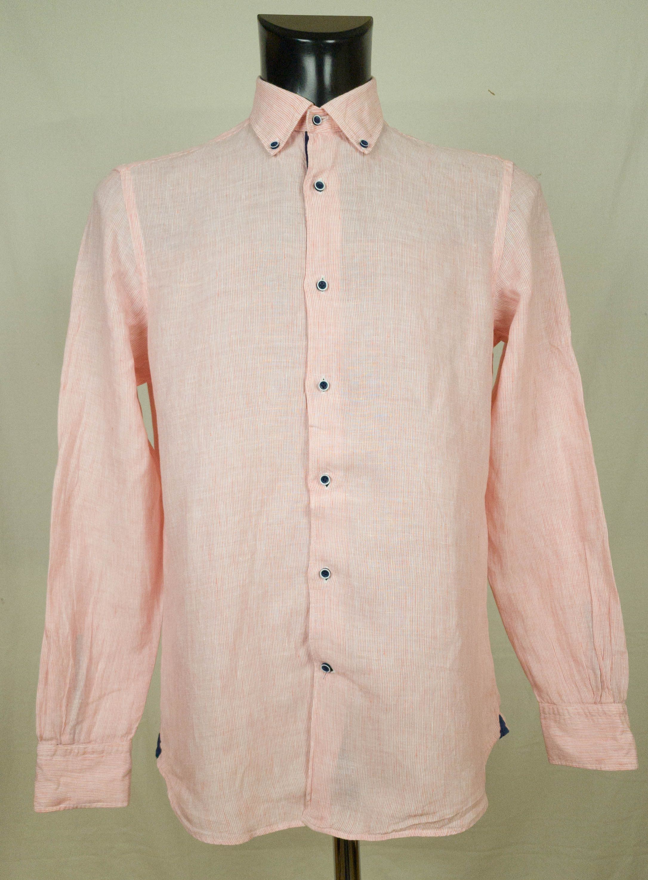 Massimo Dutti MASSIMO DUTTI SHIRT LONG SLEEVE LINEN SIZE M VGC Size US M / EU 48-50 / 2 - 1 Thumbnail