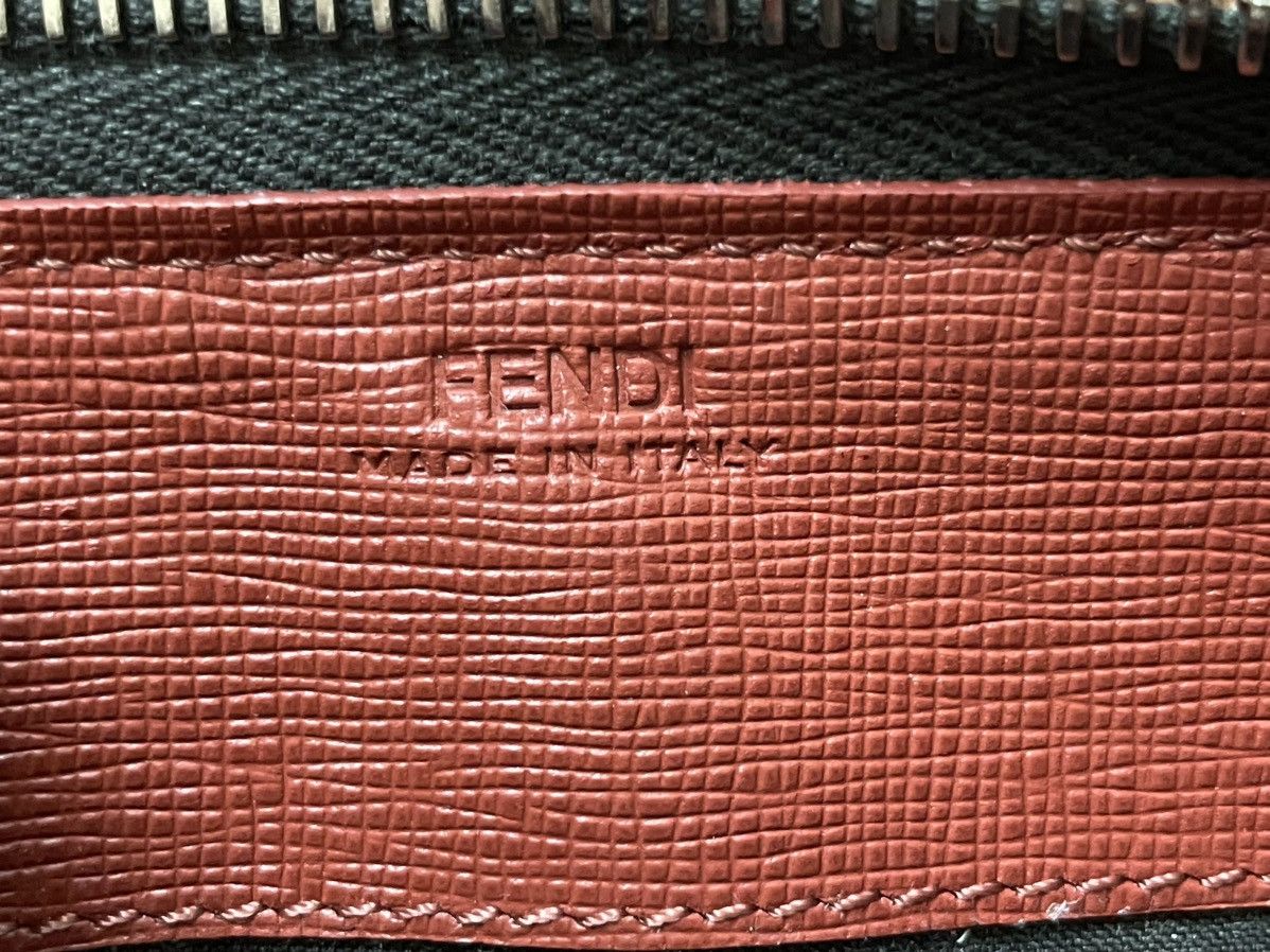 Designer × Fendi FENDI Monster Bugs Long Wallet Purse Leather Studded Zippy Size ONE SIZE - 14 Thumbnail