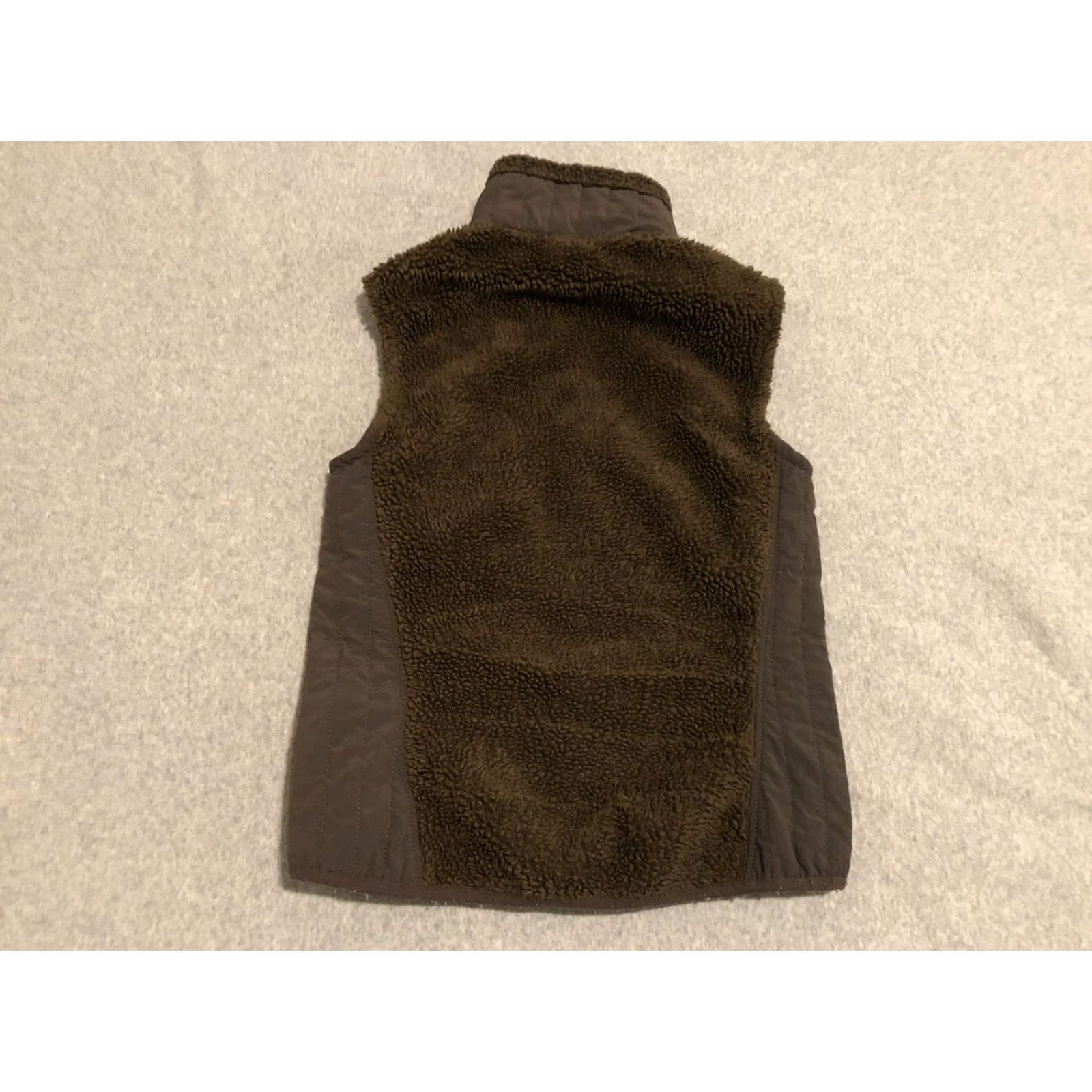 Patagonia Patagonia Vest Fleece Full Zip Brown Womens Small Sherpa Deep Pile Jacket Vest, Brown, S Size S / US 4 / IT 40 - 7 Thumbnail
