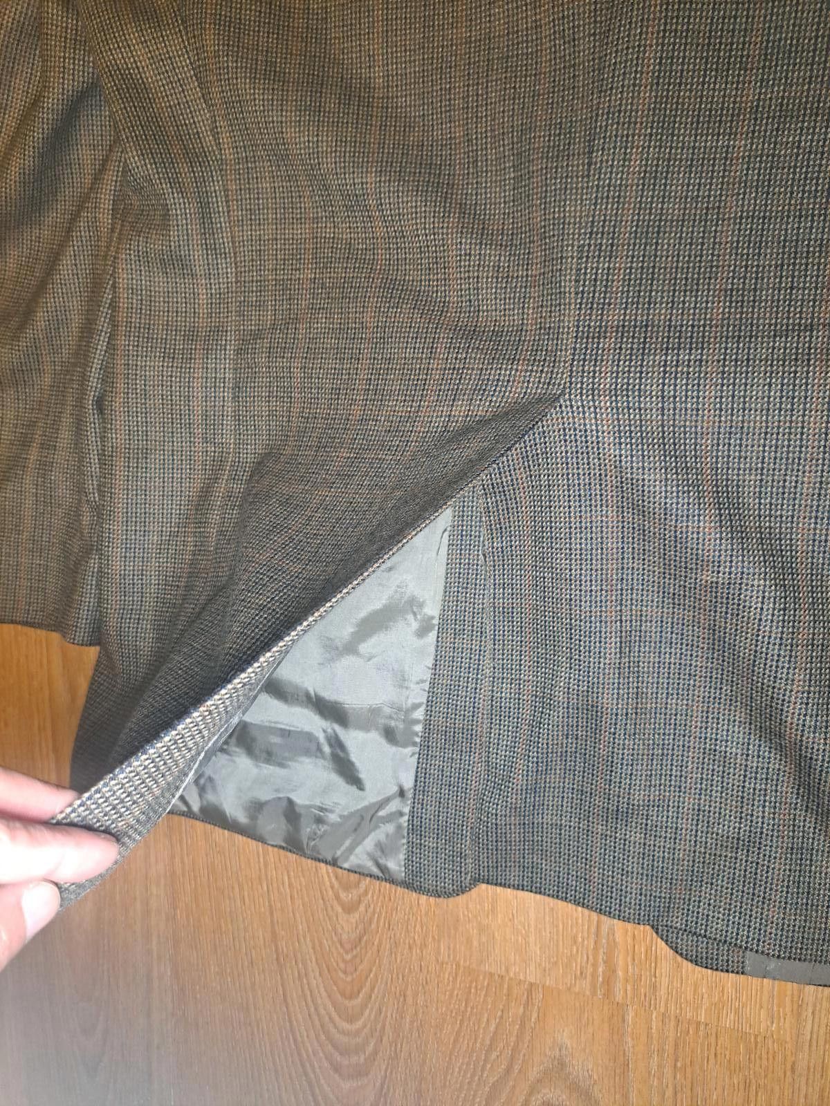 Polo Ralph Lauren Ralph Lauren Sport Coat Mens 42R Brown Houndstooth Lambswool Size 42R - 10 Thumbnail