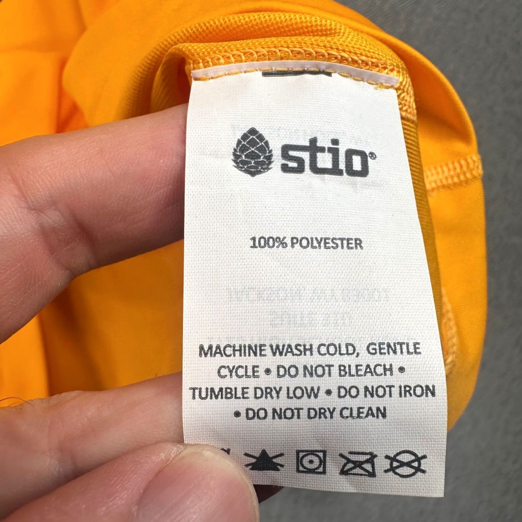 Vintage Stio Performance Polo Shirt Mens M Orange Short Sleeve Moisture Wicking Golf Size US M / EU 48-50 / 2 - 6 Thumbnail