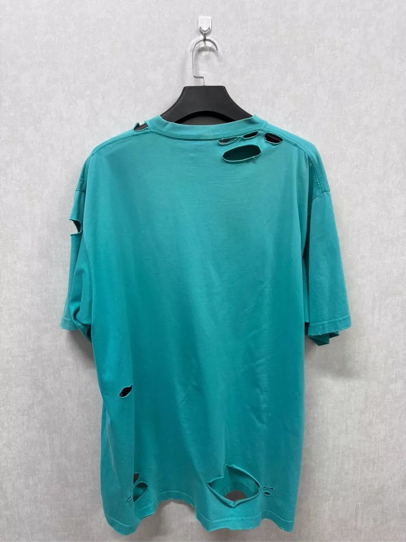 Balenciaga Balenciaga Lake Green Big Hole Short Sleeve Size US XS / EU 42 / 0 - 4 Thumbnail