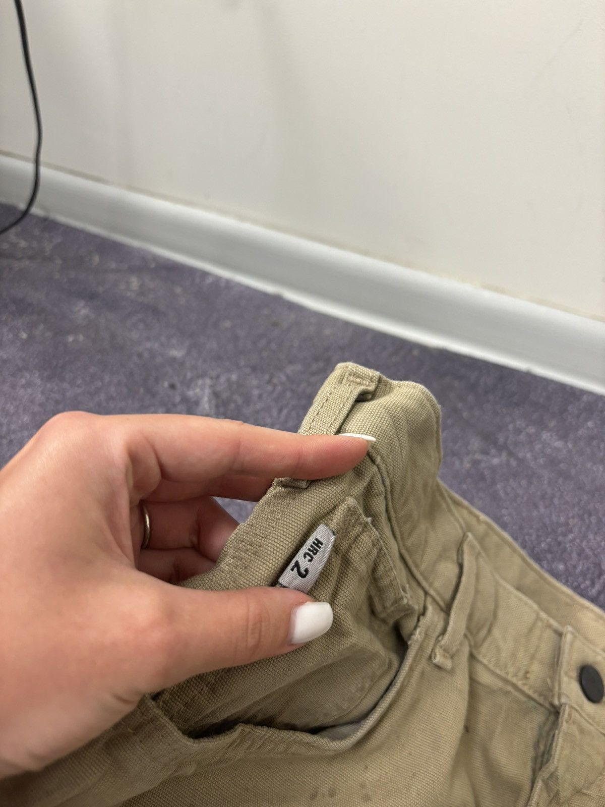 Carhartt Vintage Carhartt Flame Resistant Work Carpenter Baggy Pants Size US 36 / EU 52 - 17 Thumbnail