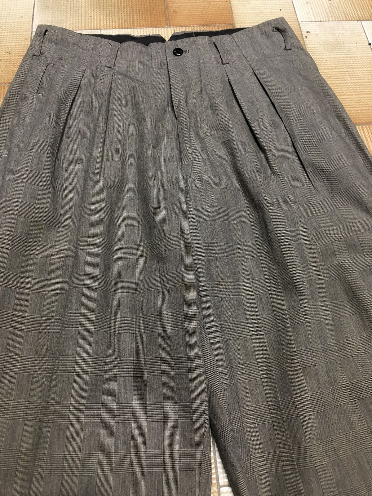 Vintage VINTAGE TARTAN Y’S Label by Yohji Yamamoto Avant Garde Japan Size US 30 / EU 46 - 4 Thumbnail