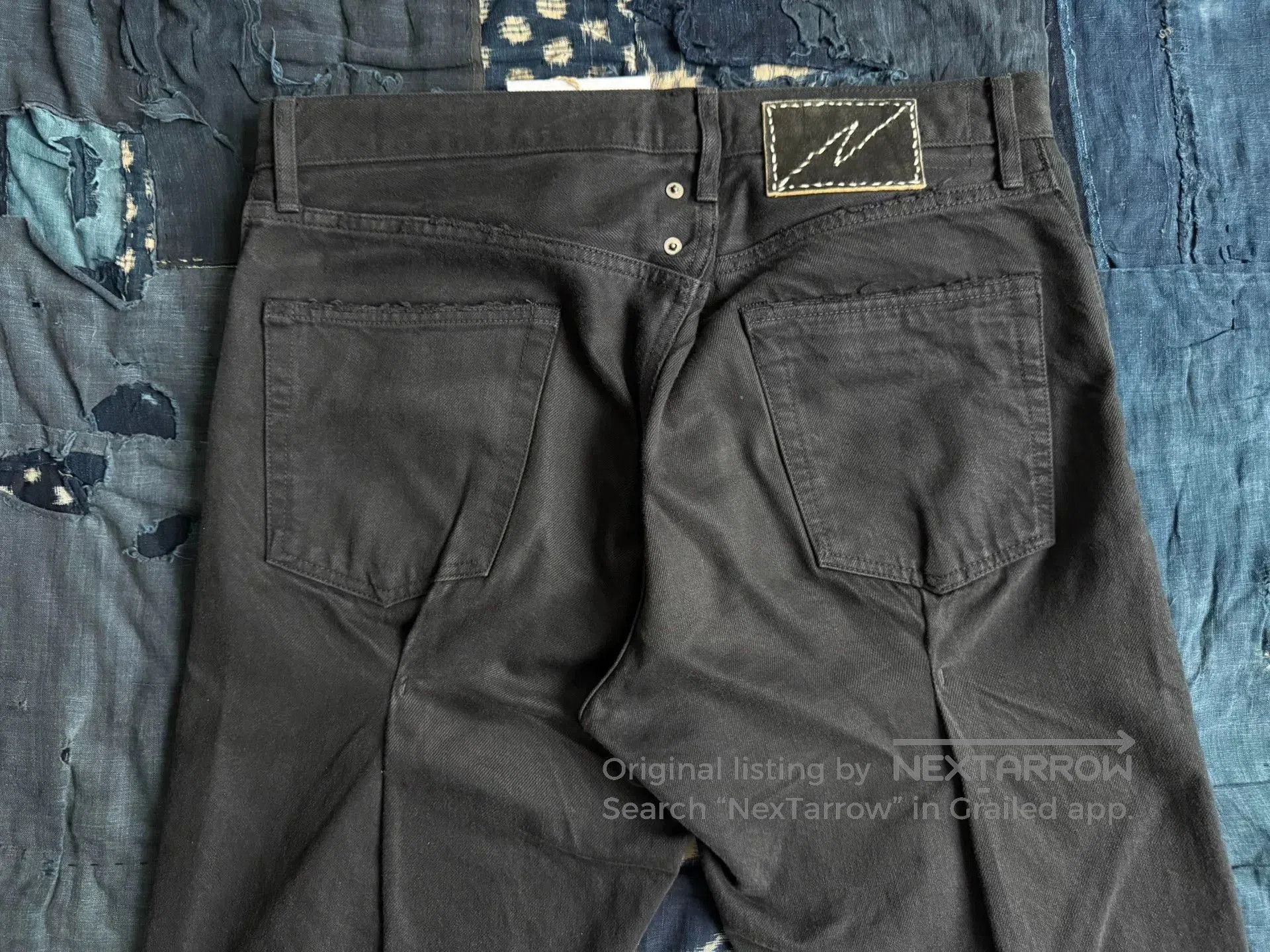 Visvim visvim journeyman pants black denim style. Size US 44 / EU 60 - 7 Thumbnail