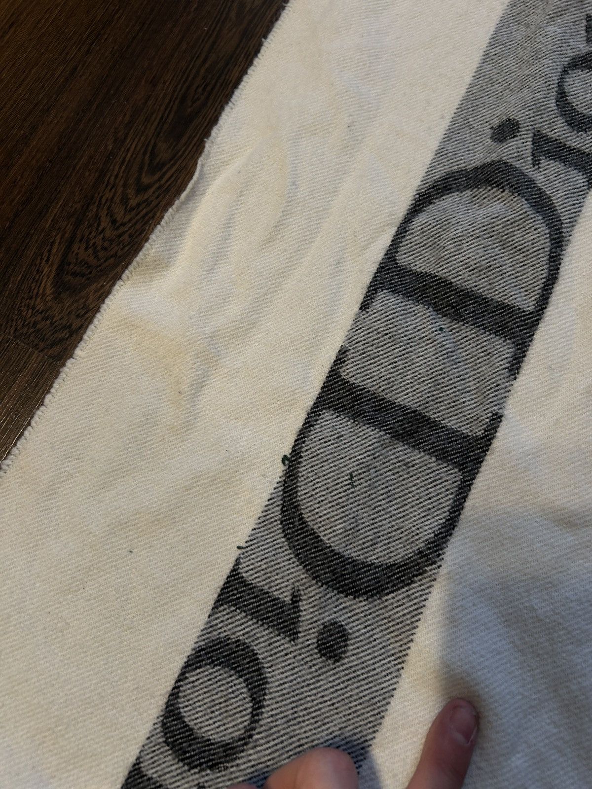 Dior Dior monogram wool scarf white beige rare Size ONE SIZE - 11 Thumbnail