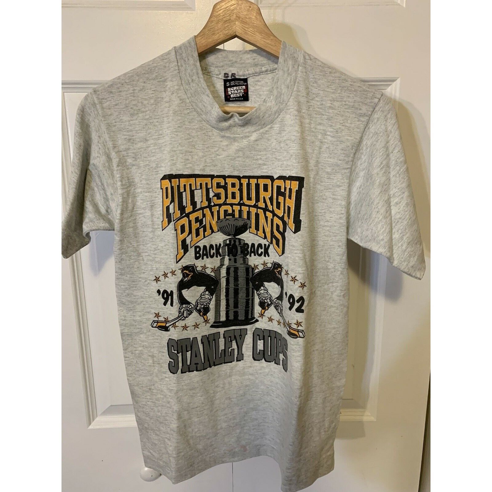 Other Vintage Pittsburgh Penguins 91 92 Back To Back Stanley Cups Size US S / EU 44-46 / 1 - 6 Thumbnail