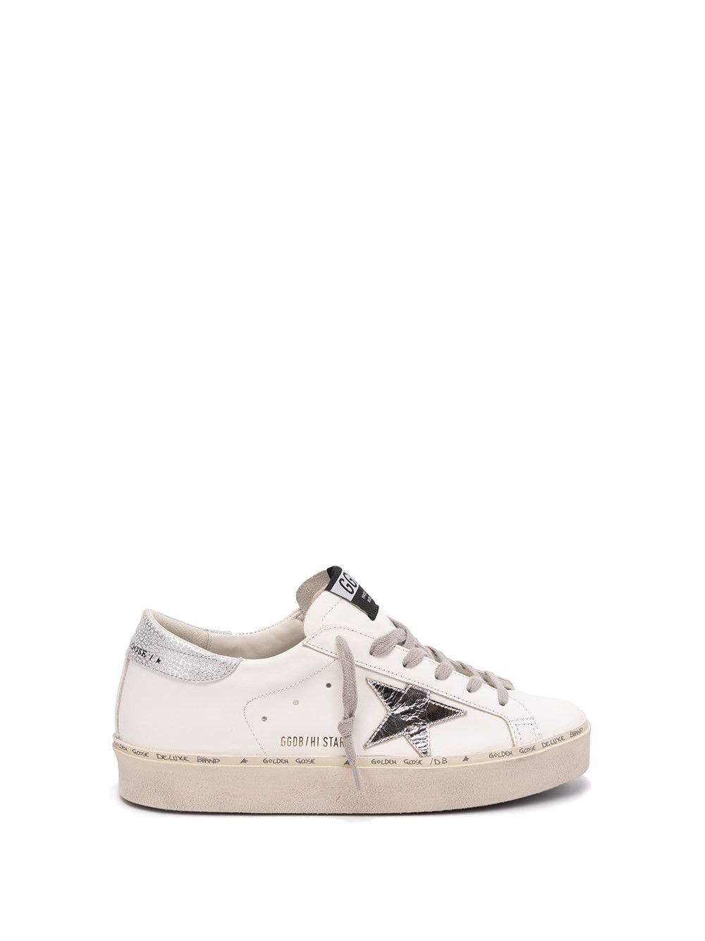 image of Golden Goose Deluxe Brand `hi Star` Sneakers Size Eu 40 For Women in White