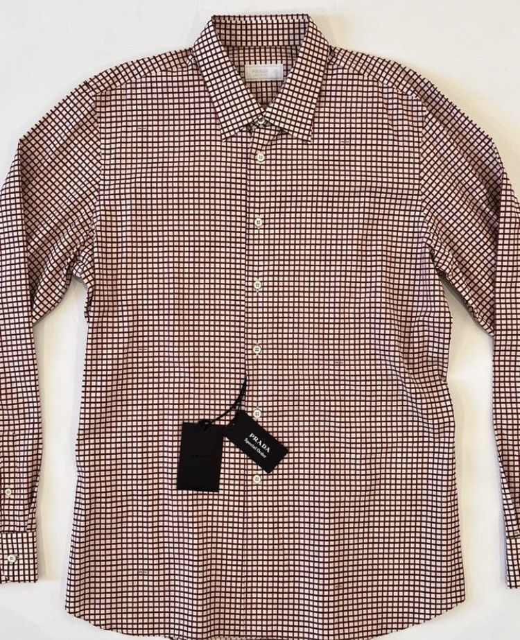 Prada Special Order VIP SS09 Archive Exclusive Button Shirt 
