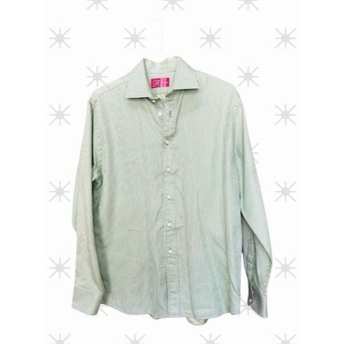 Other Rufus Brand 100% Cotton Men’s Dress Shirt Size Large. Made I Size US L / EU 52-54 / 3 - 8 Thumbnail