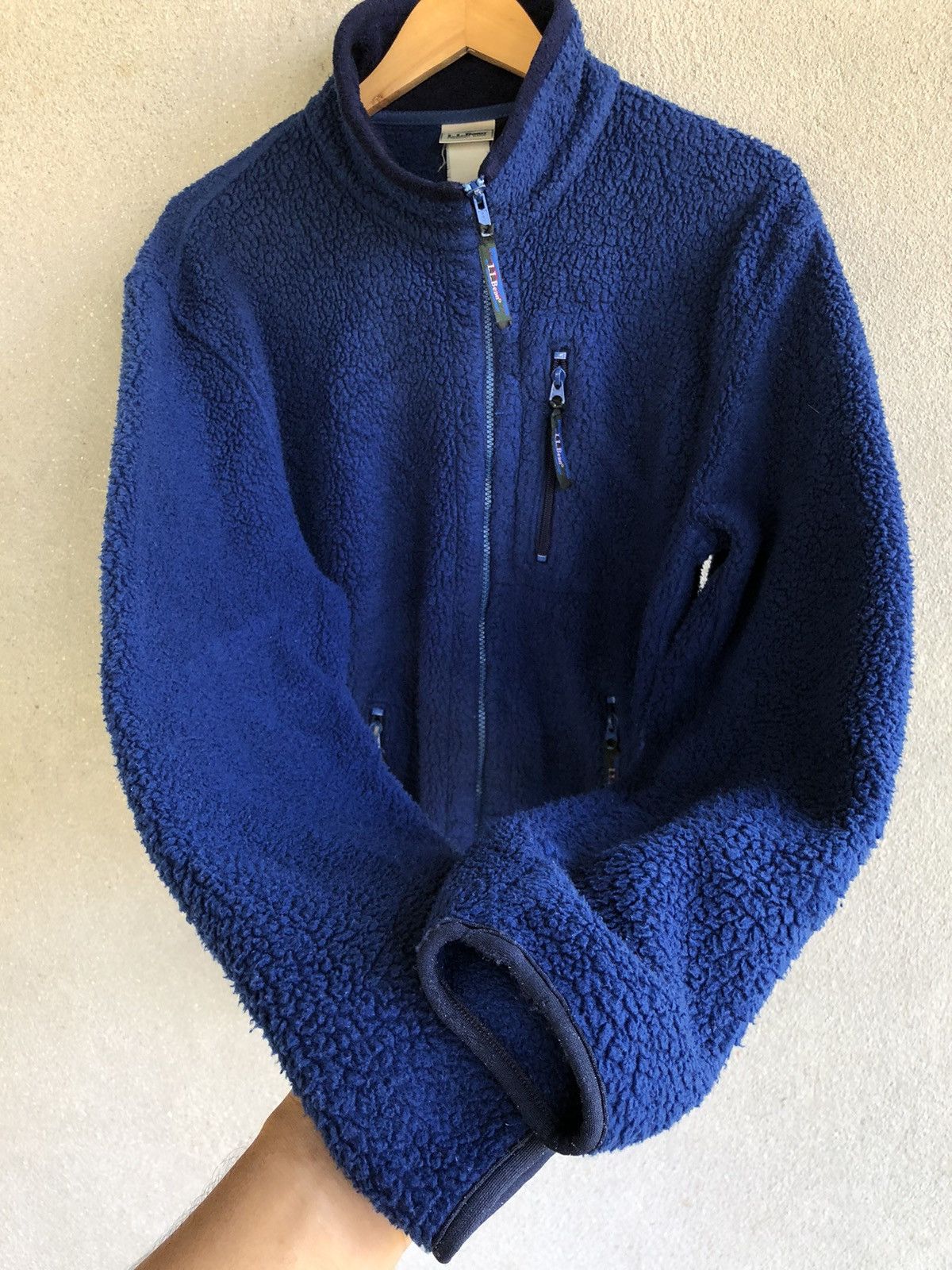 L.L. Bean Vintage LL BEAN deep pile Sherpa fleece jacket Size US M / EU 48-50 / 2 - 4 Thumbnail