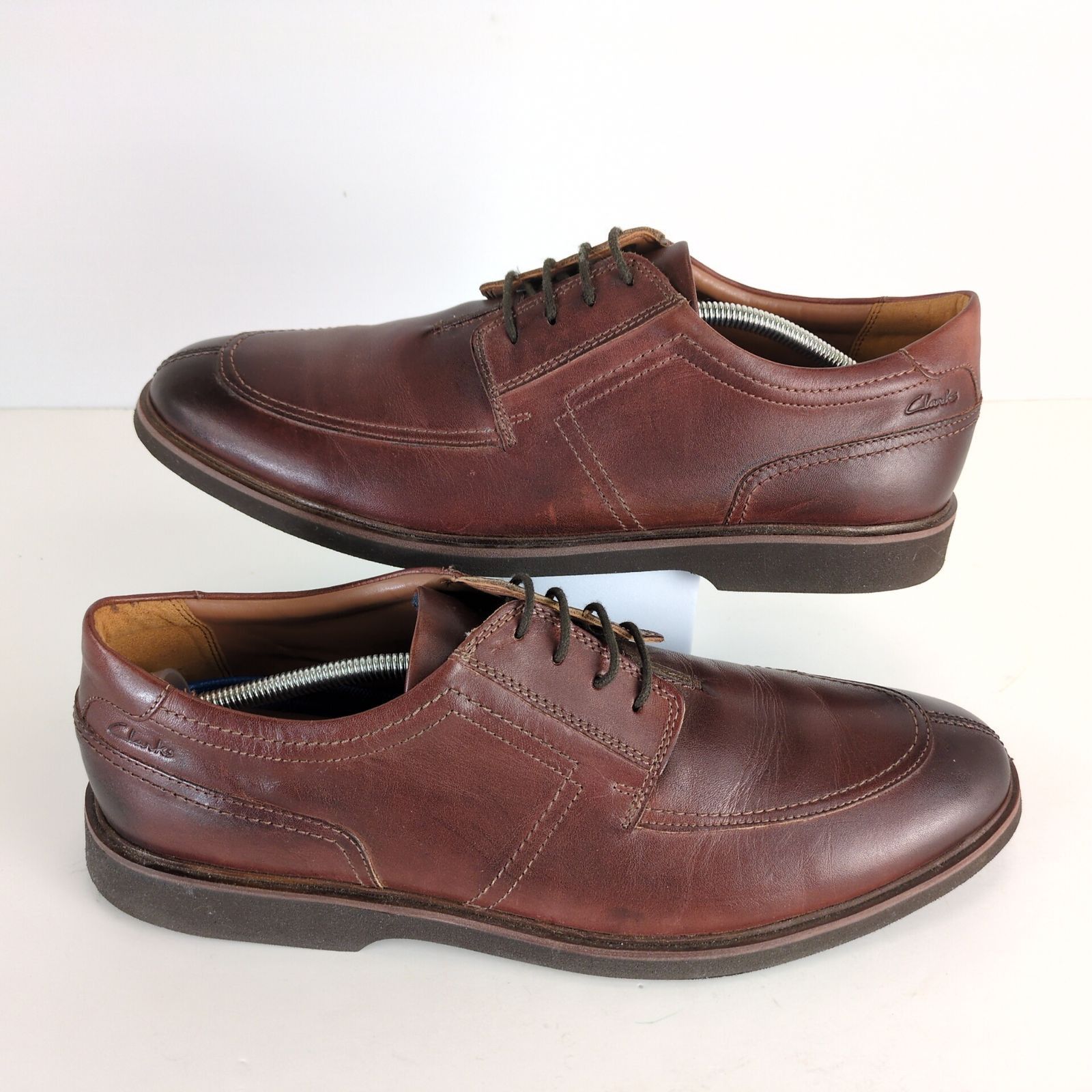 Clarks Clarks Collection Malwood Low Oxford Men's 13M Brown Leather Size US 13 / EU 46 - 2 Thumbnail