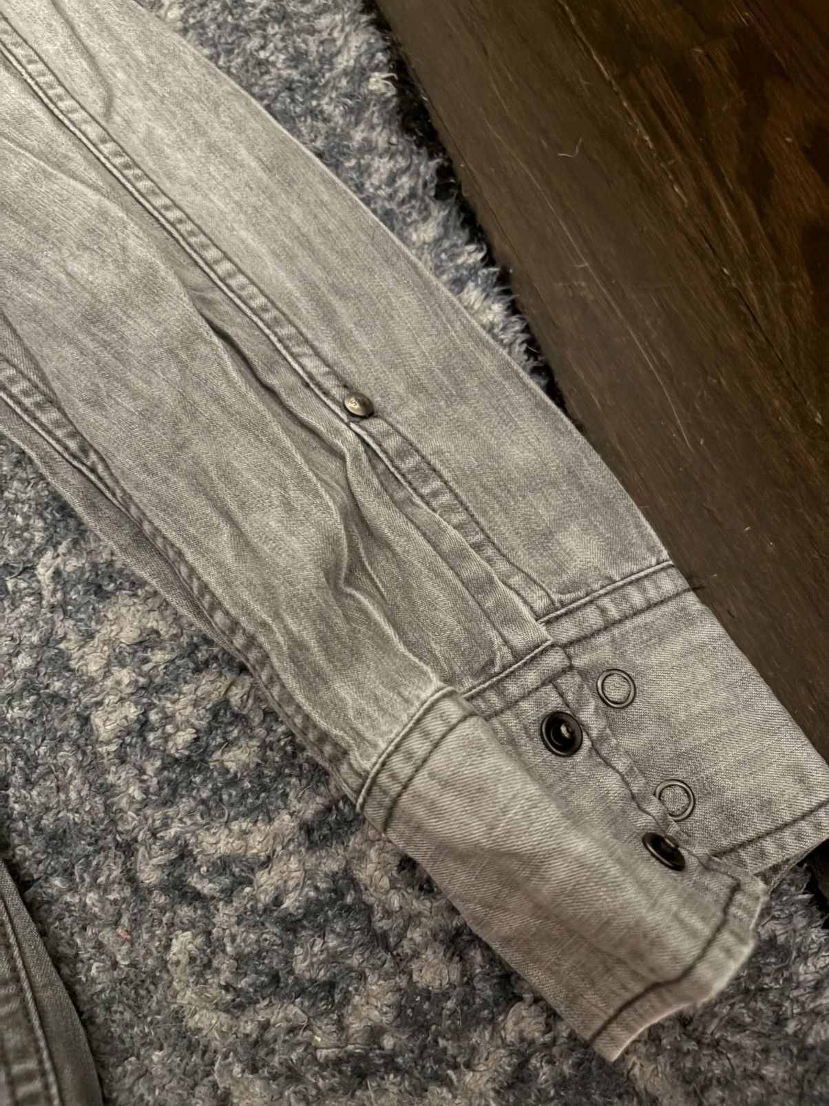 5351 POUR LES HOMMES Japanese 5351 pour les homme biker button up Size US S / EU 44-46 / 1 - 5 Thumbnail