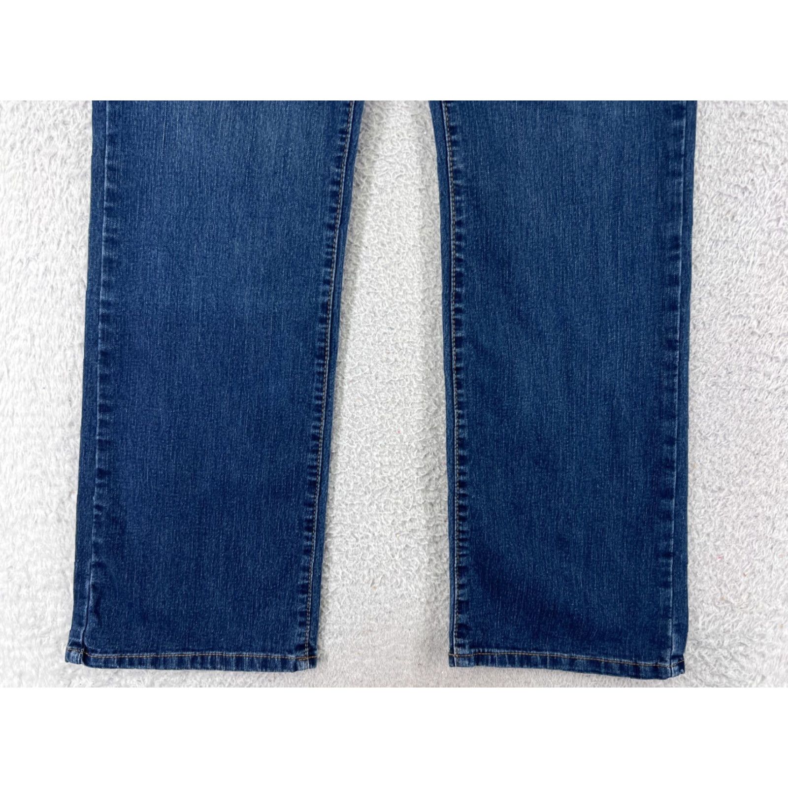 Calvin Klein Calvin Klein Jeans Women 10 Blue Denim Boot Cut Cotton Blend Mid 27x30 Size 32" / US 10 / IT 46 - 4 Thumbnail