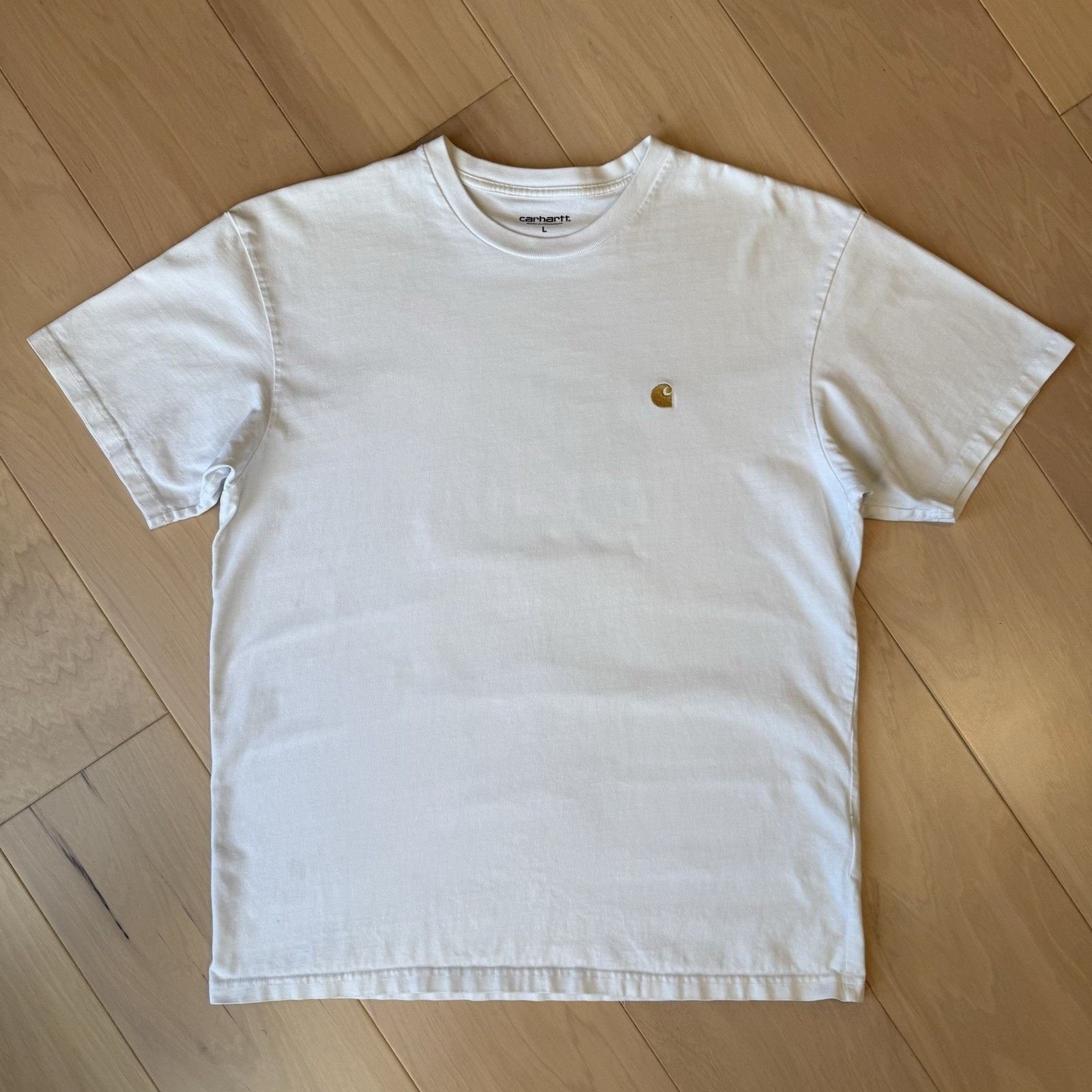 Carhartt Wip Carhartt WIP Chase Shirt Large White Minimalist New York Size US L / EU 52-54 / 3 - 2 Thumbnail