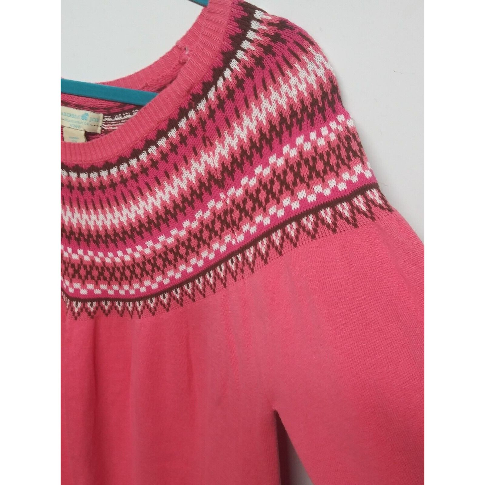 Vintage Caribbean Joe womens Sweater 2X Islandic Nordic Fair Isle Me Size XXL / US 16-18 / IT 52-54 - 6 Thumbnail