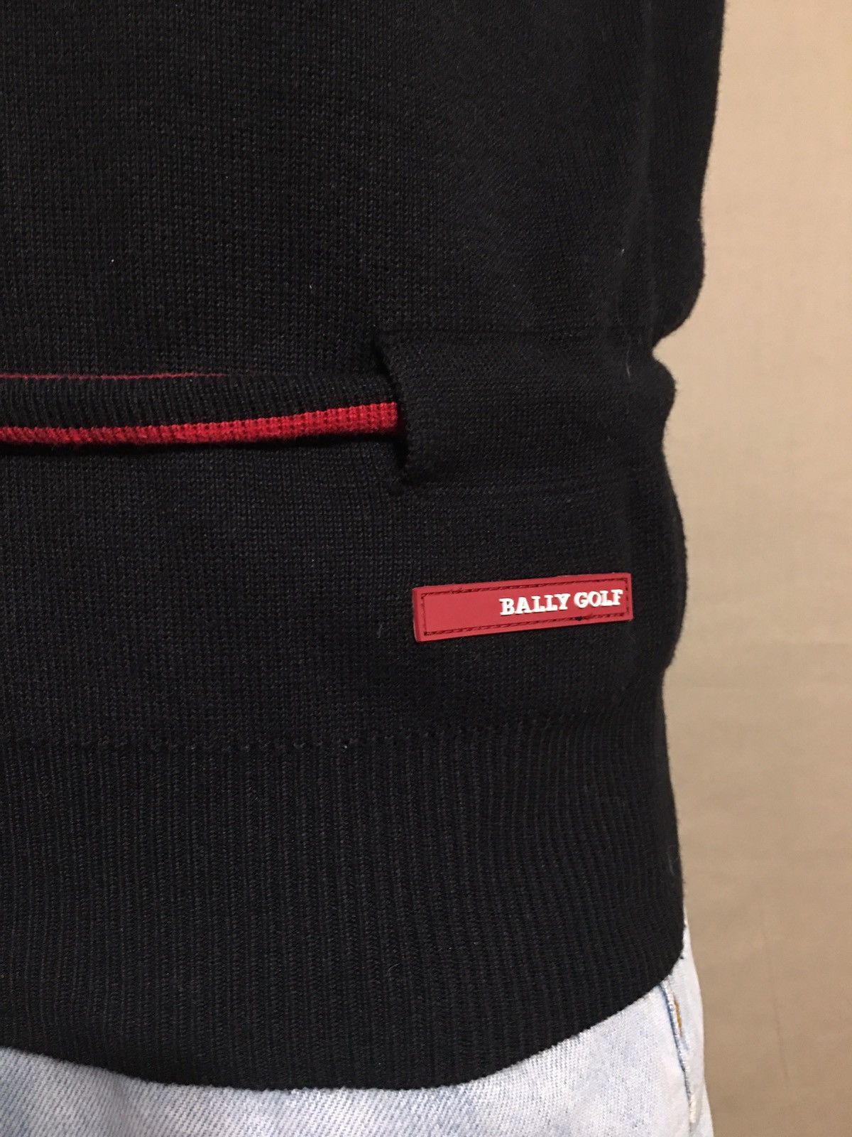 Bally BALLY Golf Black Knit Vest Womens Size EU 38 Size M / US 6-8 / IT 42-44 - 7 Thumbnail