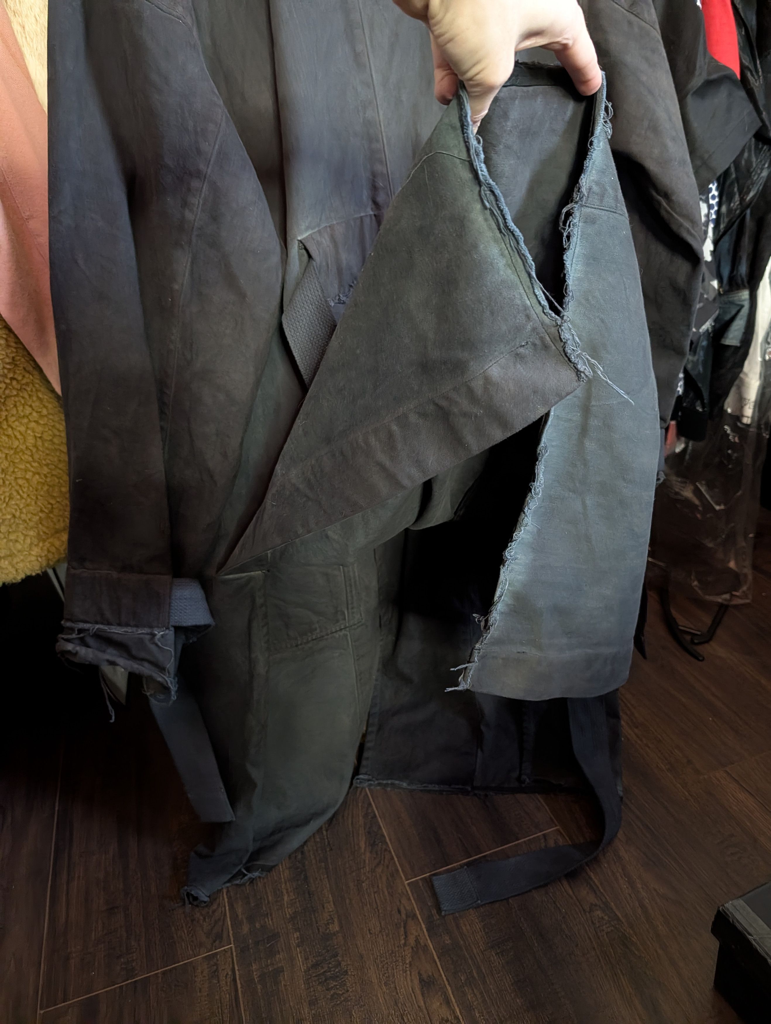 Zam Barrett BEAST COAT Black Garment Dyed Cotton Corduroy Trim Size US M / EU 48-50 / 2 - 12 Thumbnail
