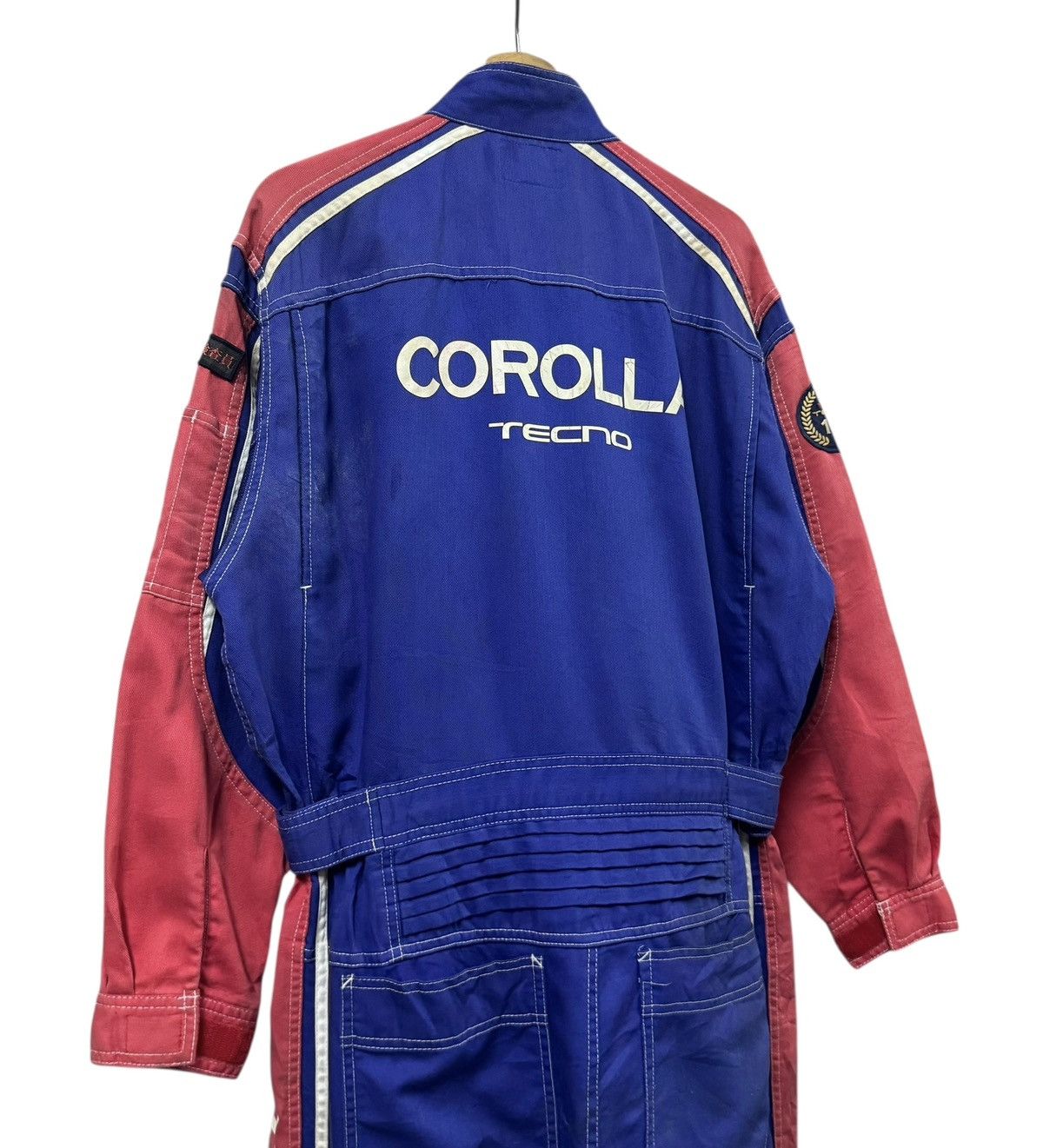 Sports Specialties Vtg🔥Toyota Corola Tecno Racing Team Uniform Coverall Jacket Size US 36 / EU 52 - 14 Thumbnail