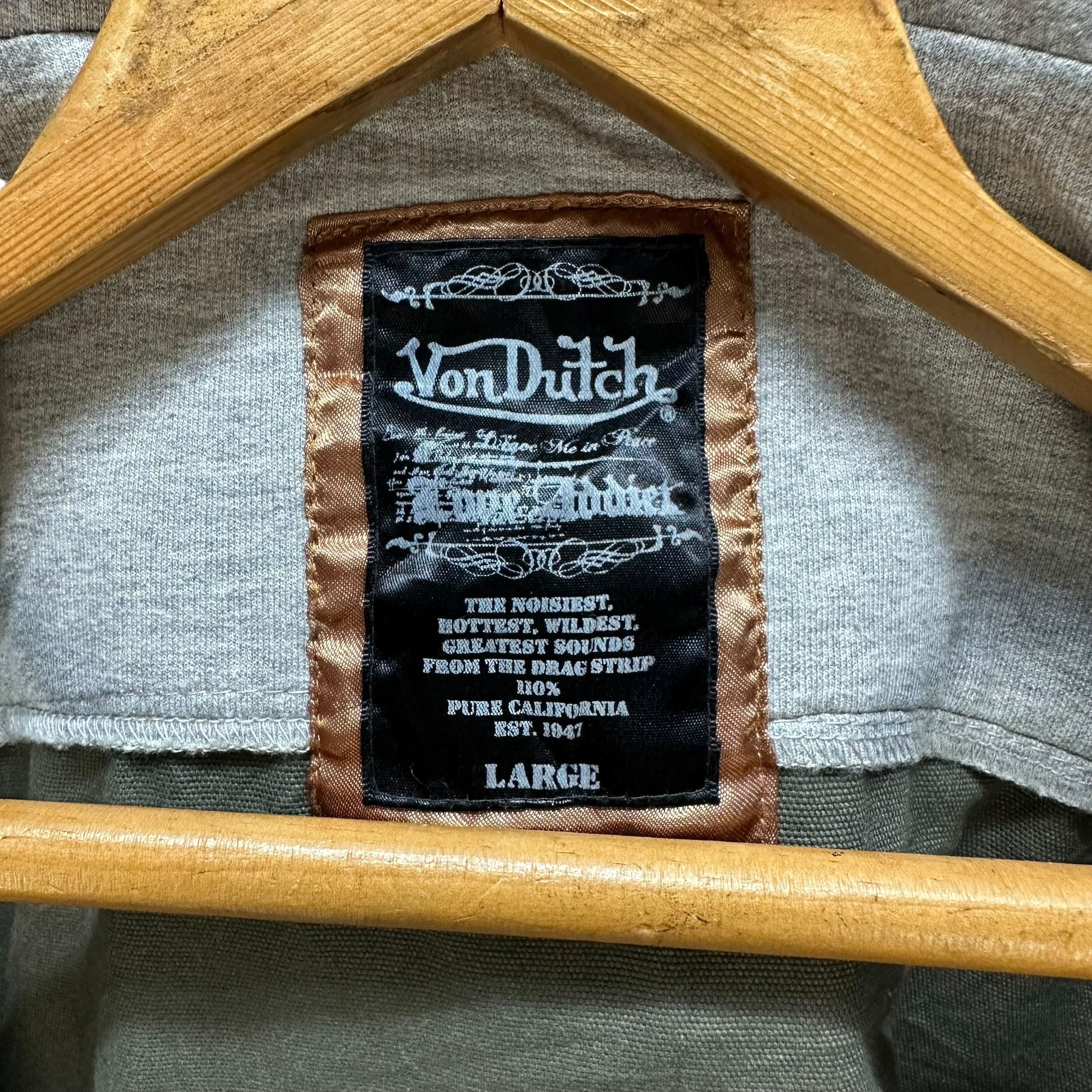 Von Dutch VON DUTCH Double Layered Hoodies Jacket #A56-1278 Size L / US 10 / IT 46 - 10 Thumbnail