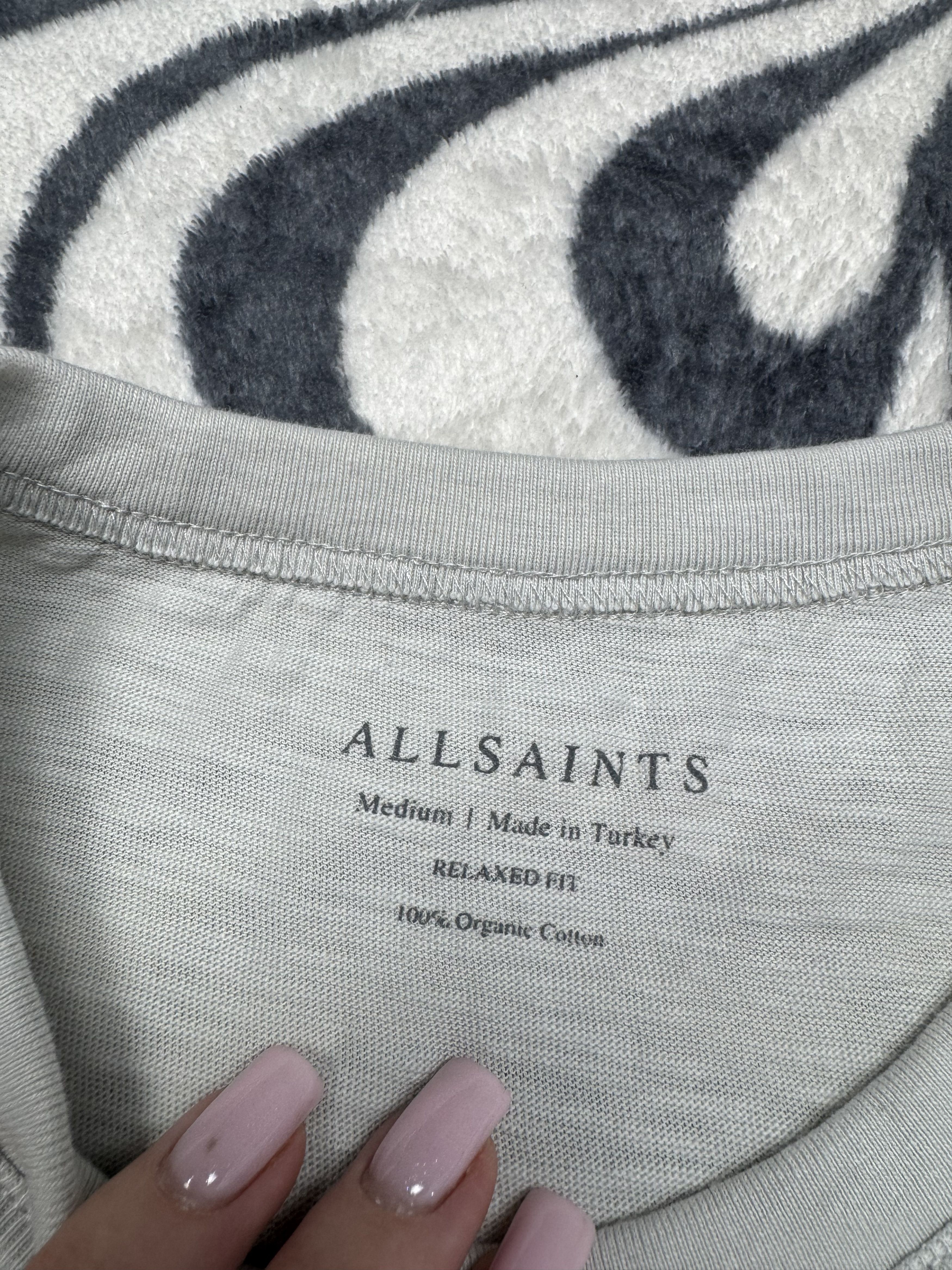 Allsaints Allsaints Mens Crew Neck Oversized T-Shirt Tee Y2K Size US M / EU 48-50 / 2 - 4 Thumbnail