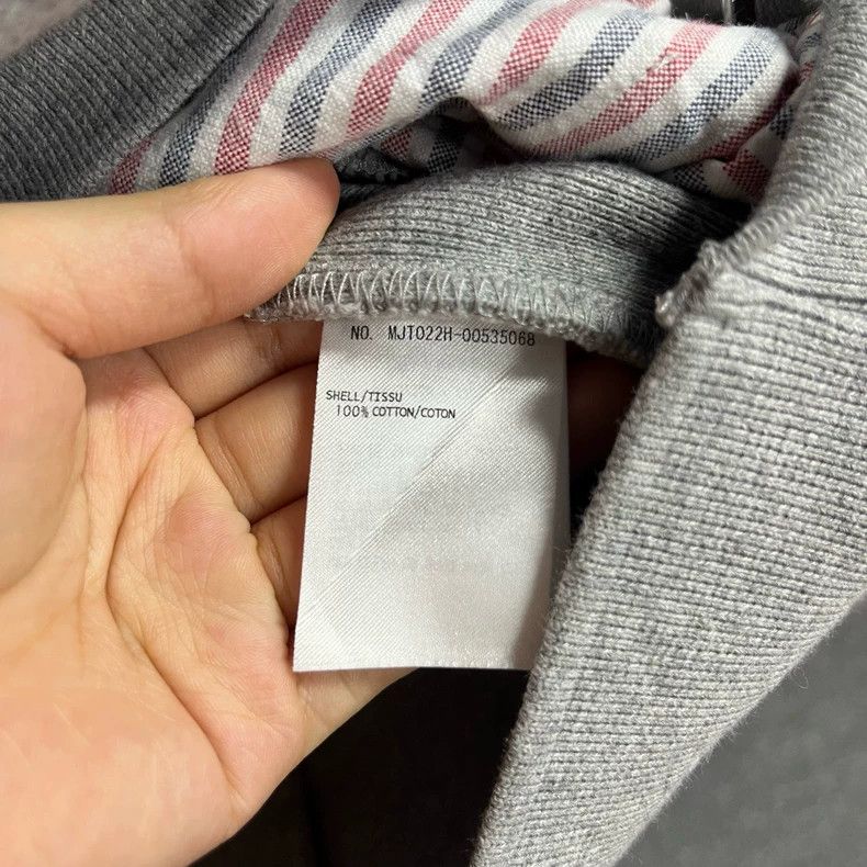 Thom Browne Thom Browne Zippered hooded hoodie Size US M / EU 48-50 / 2 - 3 Thumbnail