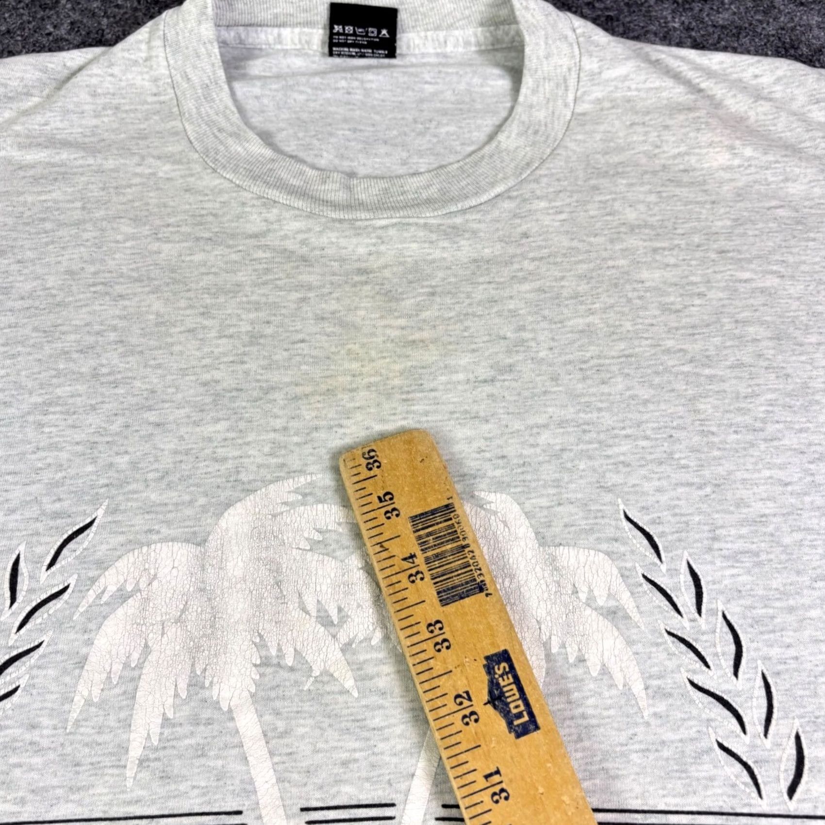 Vintage VINTAGE Screen Stars Best Las Vegas T Shirt XXXL Gray 90s Single Stitch USA Men GB Boys Girls Mens Womens Size US XXL / EU 58 / 5 - 6 Thumbnail