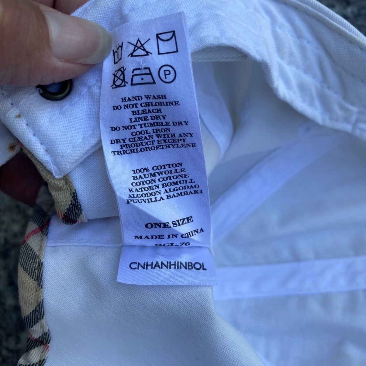 Burberry Vintage Burberry cap Size ONE SIZE - 6 Thumbnail