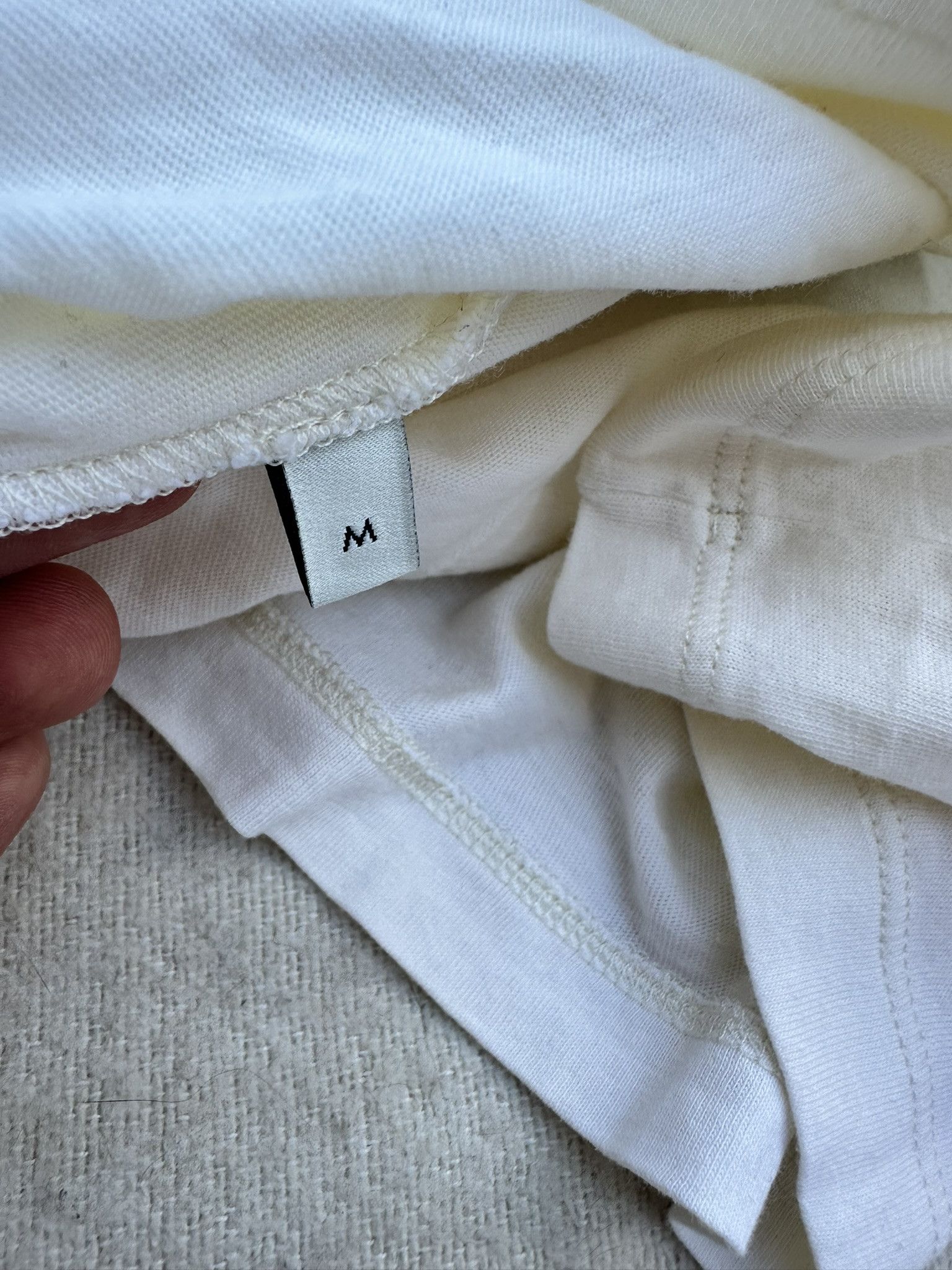 Gucci Gucci T-Shirt Guccy Internaive XXV Logo Ivory Size M / US 6-8 / IT 42-44 - 8 Thumbnail