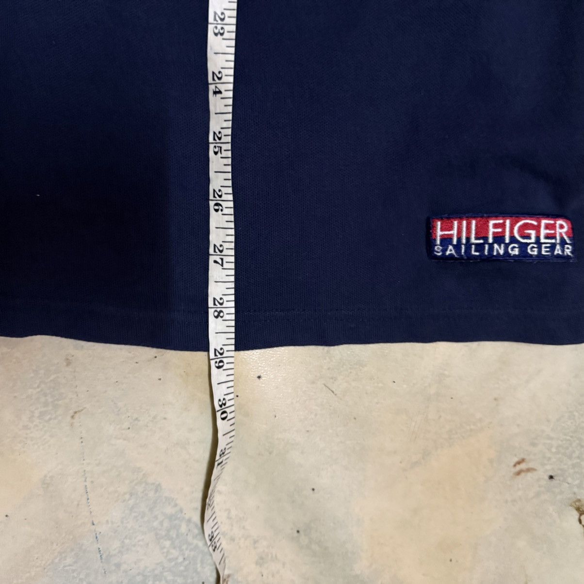 Tommy Hilfiger × Vintage Vintage Tommy Hilfiger Big Logo Spell-out Long Sleeve Shirt Size US L / EU 52-54 / 3 - 10 Thumbnail