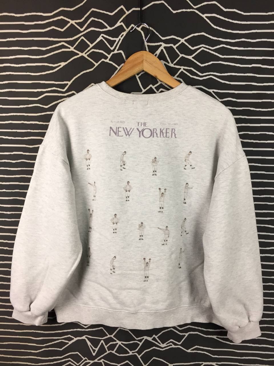 Vintage Philip Korea Brand The New Yorker Magazines Cover Sweatshirt Size US L / EU 52-54 / 3 - 1 Thumbnail