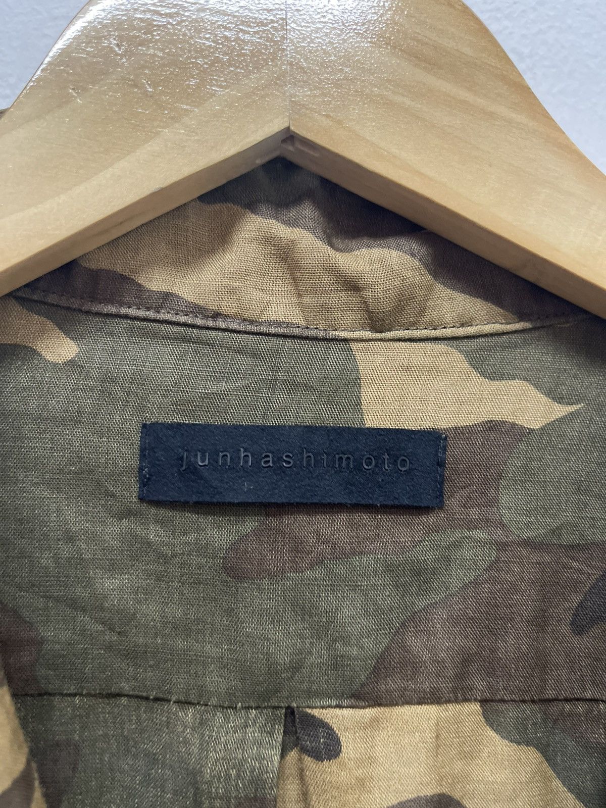 junhashimoto Vintage Junhashimoto Camouflaged Casual Shirt Size US M / EU 48-50 / 2 - 5 Thumbnail
