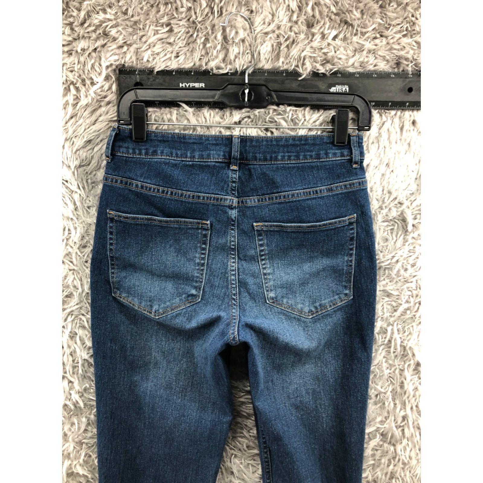 H&M H&M High Waist Skinny Ankle Jeans Size 28 Womens Medium Wash Blue Jeans Size 28" / US 6 / IT 42 - 6 Thumbnail