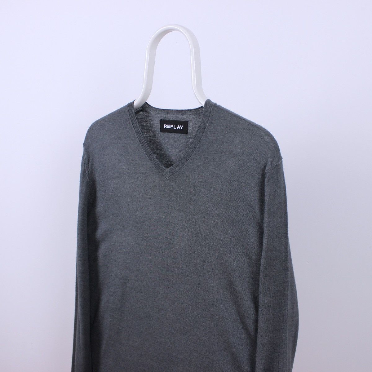Replay Replay V-neck Wool Sweater Size US M / EU 48-50 / 2 - 1 Thumbnail