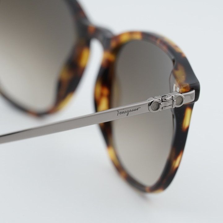 Salvatore Ferragamo Salvatore Ferragamo SF2846SCP 219 Sunglasses Dark Tortoise Size ONE SIZE - 6 Thumbnail