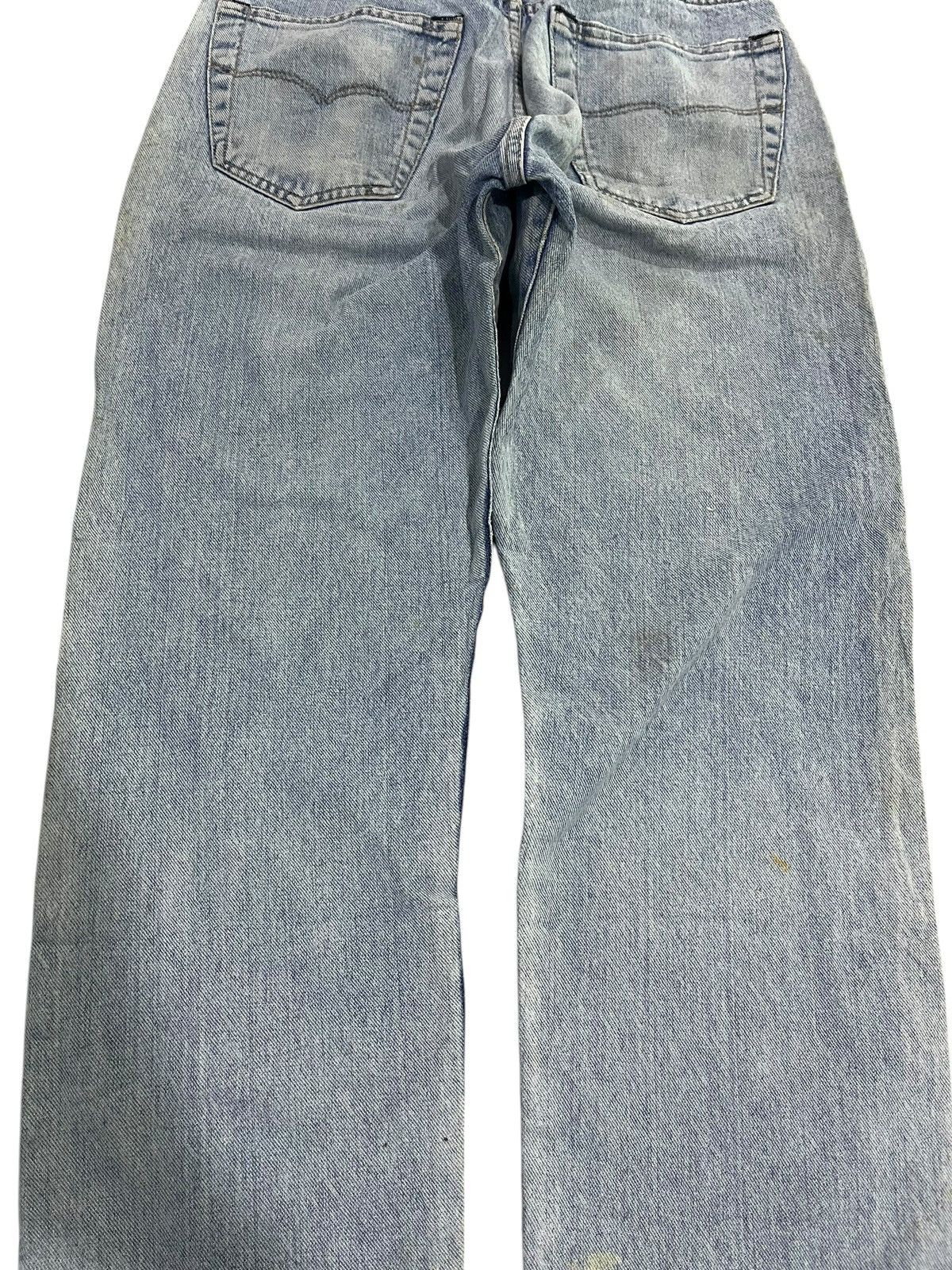 If Six Was Nine × Japanese Brand × Le Grande Bleu (L.G.B.) BAGGY💥 VTG Y2K SPELL BOUND USA WASHED BLUE DENIM JEANS Size US 28 / EU 44 - 13 Thumbnail