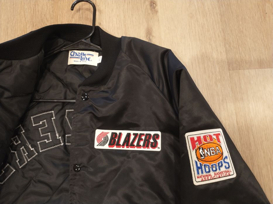 Chalk Line NBA Blazers Jacket. Vintage Chalk Line Grailed