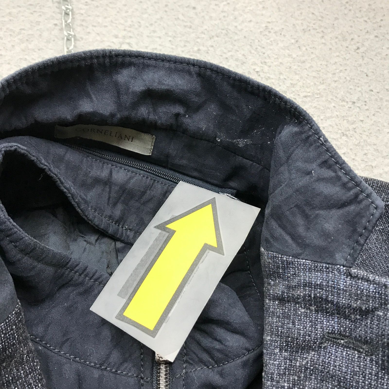 Corneliani Corneliani Lined Wool Blazer Coat Jacket 52 Long Sleeve Navy Size US L / EU 52-54 / 3 - 6 Thumbnail