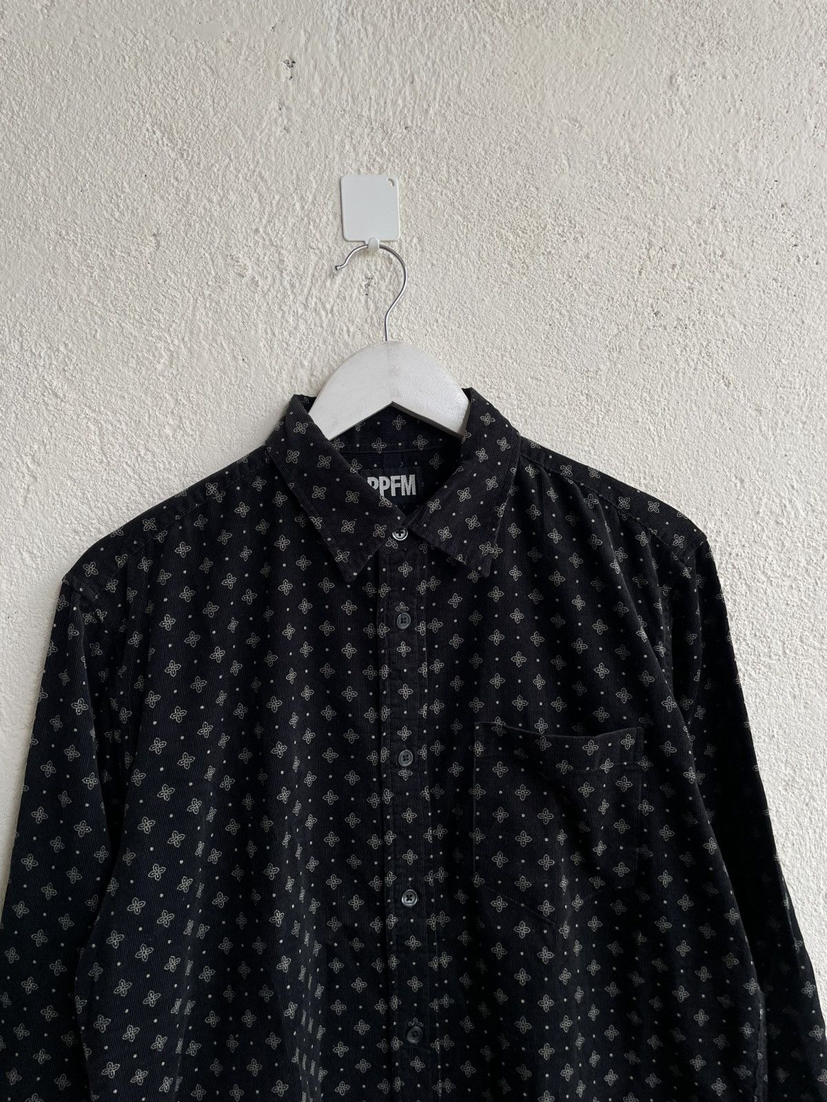 14th Addiction 2000s PPFM Japan Corduroy shirt Gothic Style Size US L / EU 52-54 / 3 - 3 Thumbnail