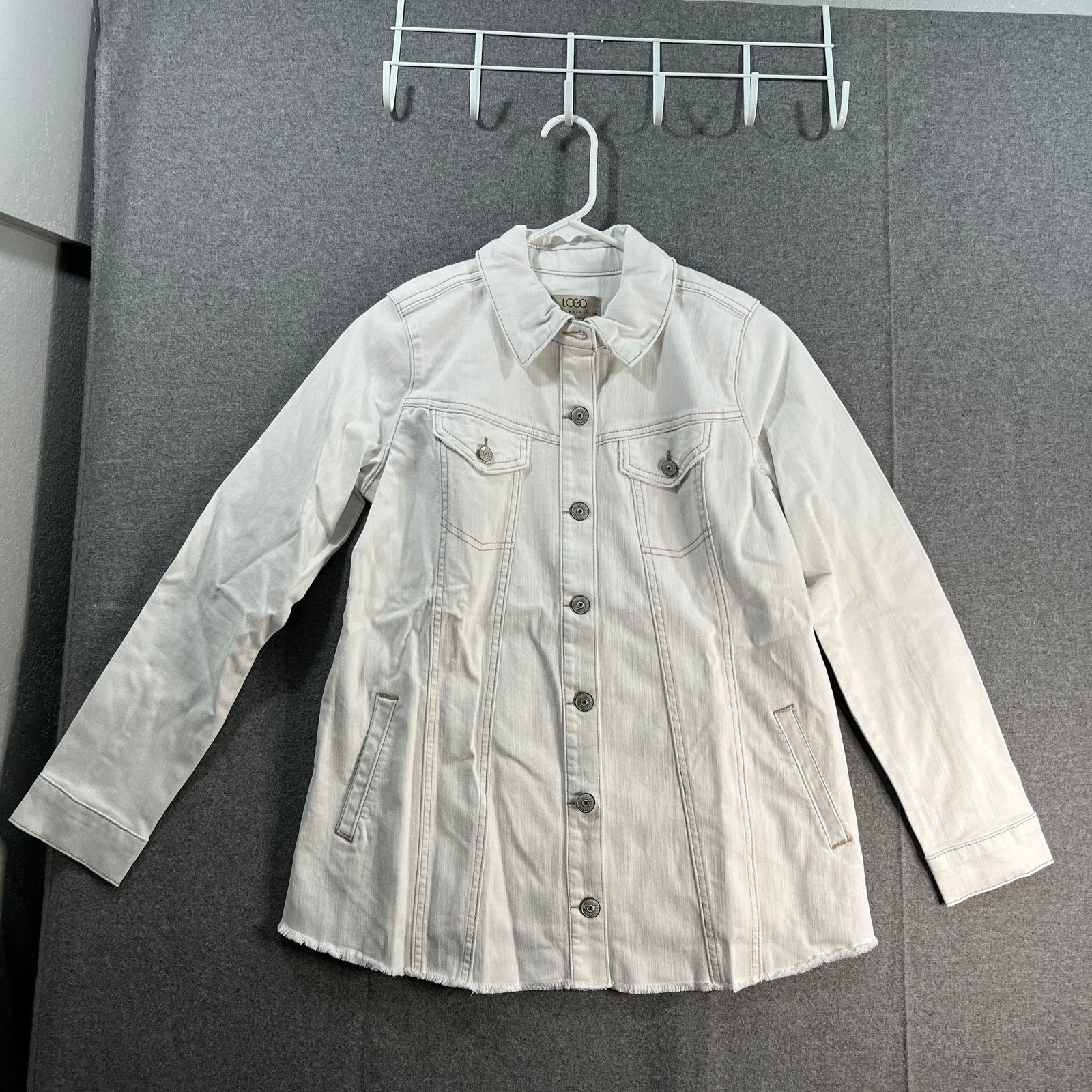 Other LOGO by Lori Goldstein Jeans Jacket Womens Size XS / US 0-2 / IT 36-38 - 1 Thumbnail