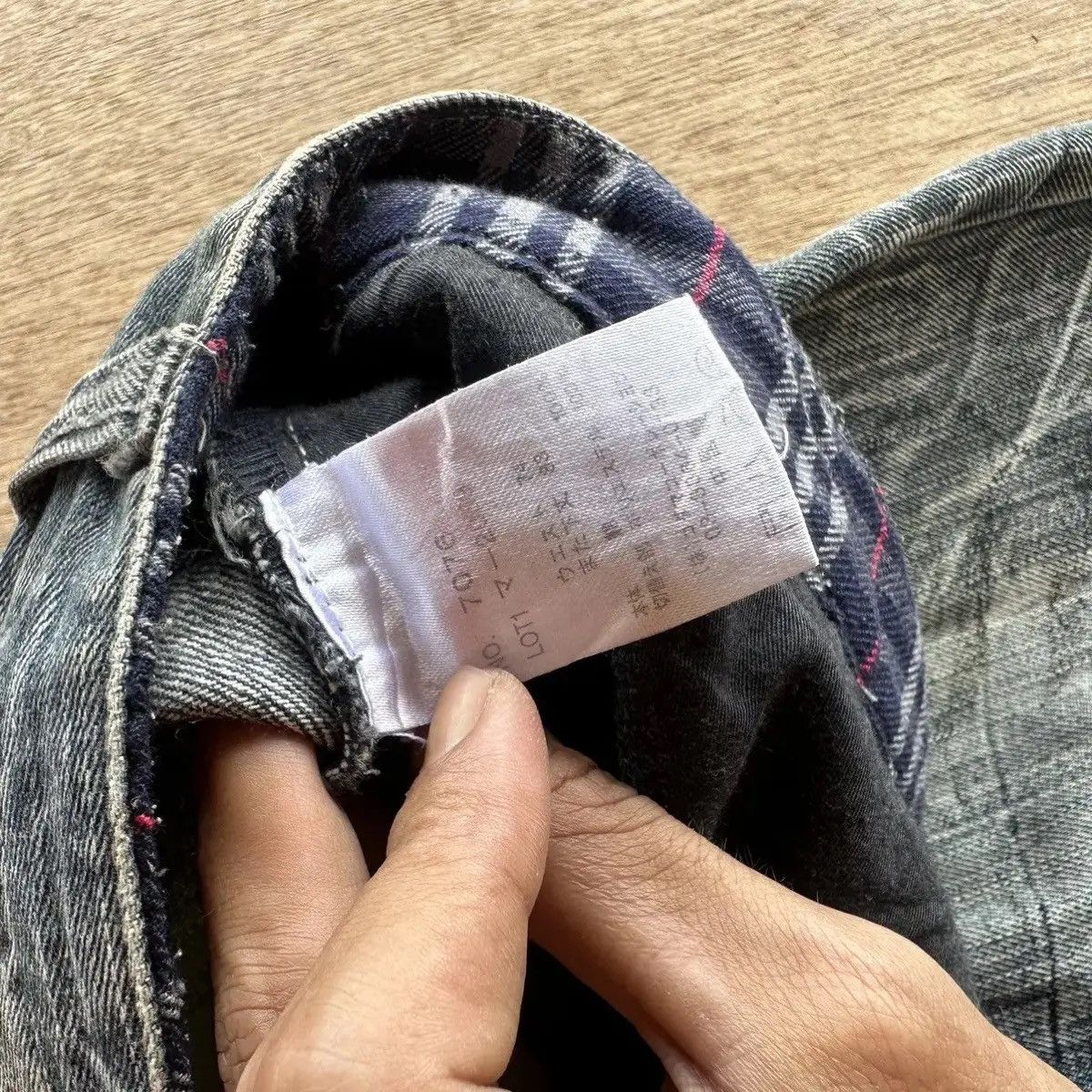 Seditionaries SICKS🔥MILD LIFE “SKULL BONES” Jeans Japan Plaid Denim Pants Size US 32 / EU 48 - 11 Thumbnail