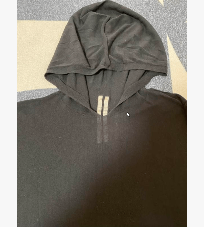 Rick Owens Rick Owens Black Hoodie Unisex L Size US L / EU 52-54 / 3 - 8 Thumbnail