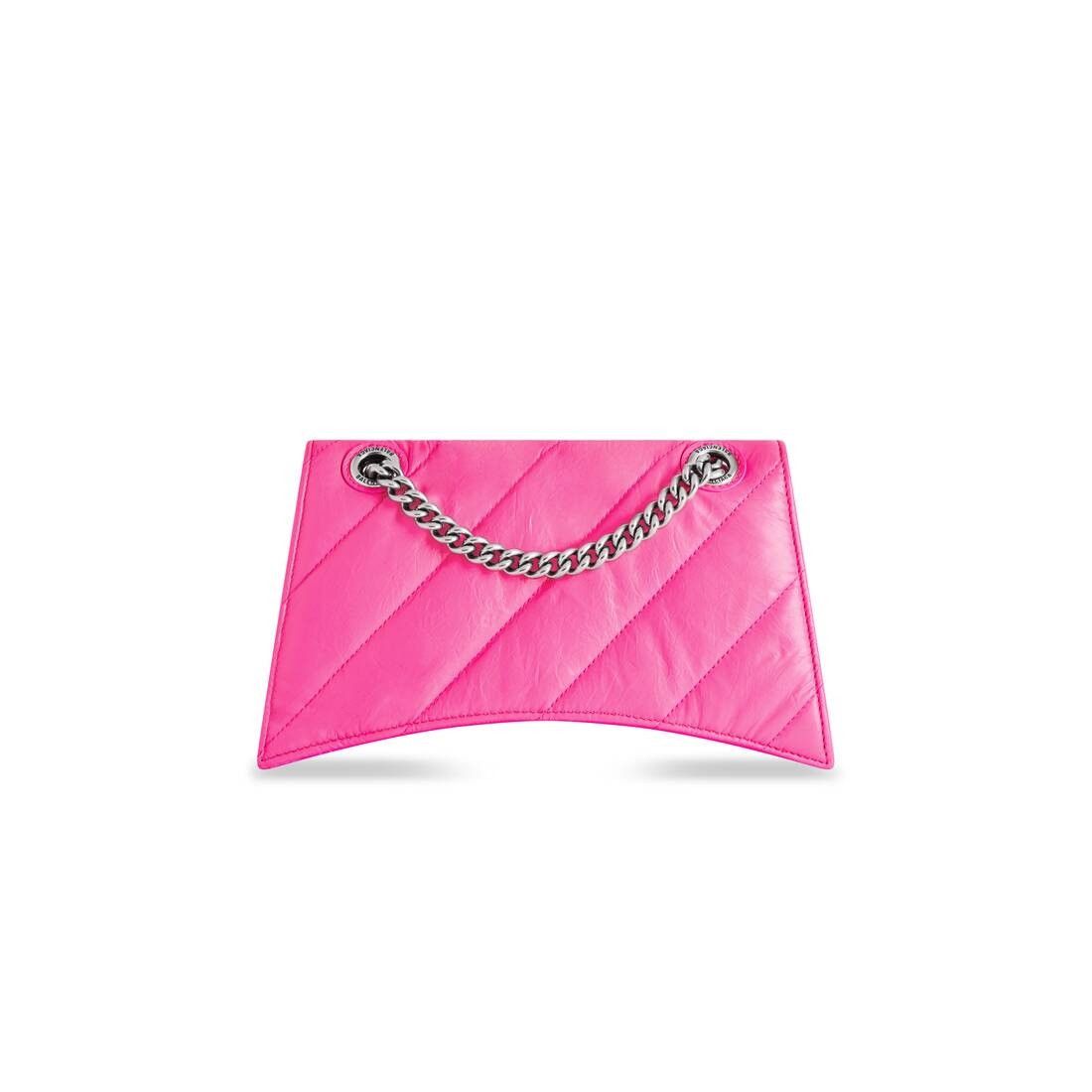 Balenciaga o1tr1nto0525 Size: OS / Crush Small Chain Bag Quilted Pink Size ONE SIZE - 4 Thumbnail