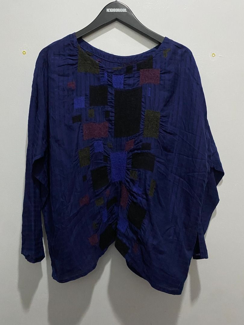 Issey Miyake HaaT - Issey Miyake Panel Patchwork Shirt M Size US M / EU 48-50 / 2 - 12 Thumbnail